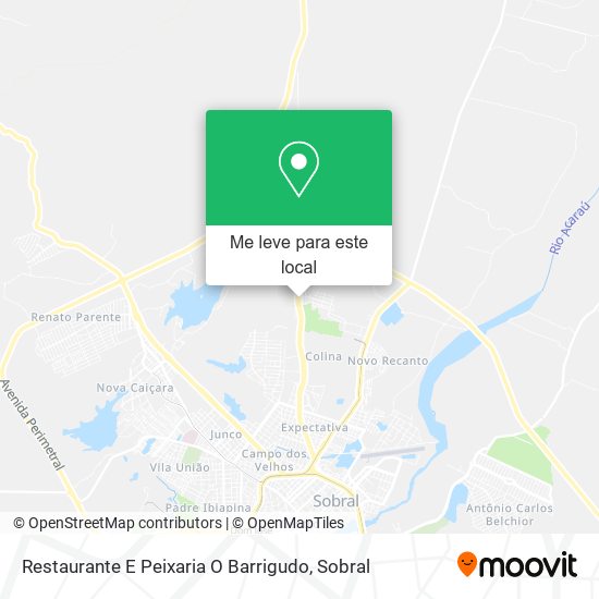 Restaurante E Peixaria O Barrigudo mapa