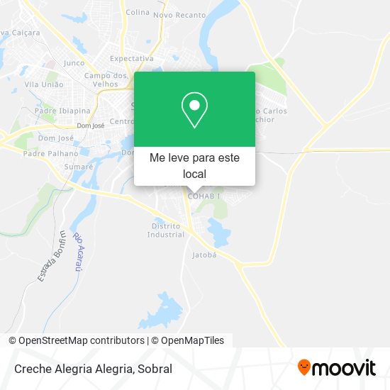 Creche Alegria Alegria mapa