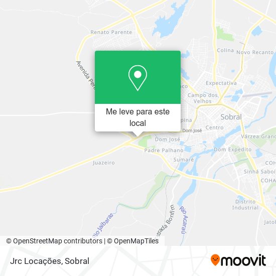 Jrc Locações mapa