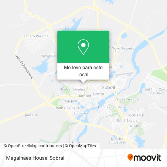 Magalhaes House mapa