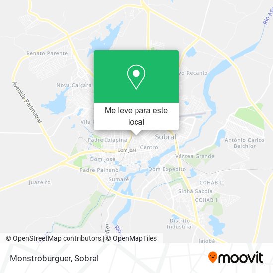 Monstroburguer mapa