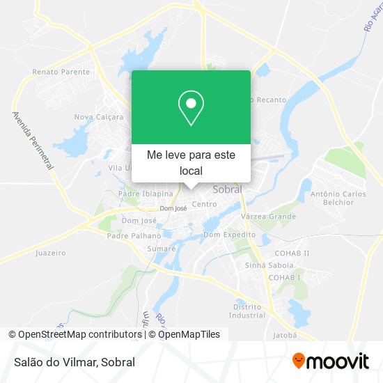 Salão do Vilmar mapa