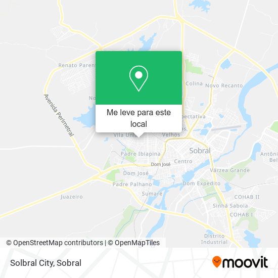 Solbral City mapa
