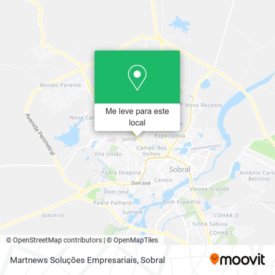 Martnews Soluções Empresariais mapa