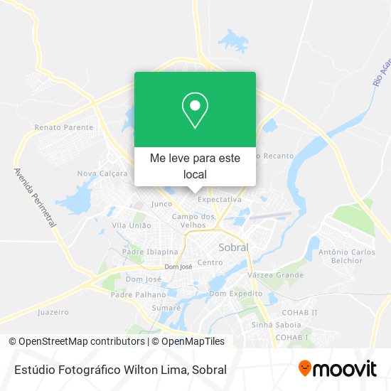 Estúdio Fotográfico Wilton Lima mapa