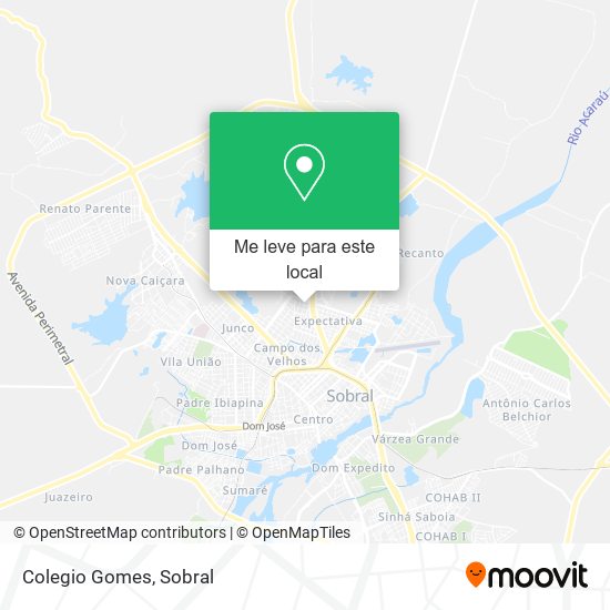 Colegio Gomes mapa