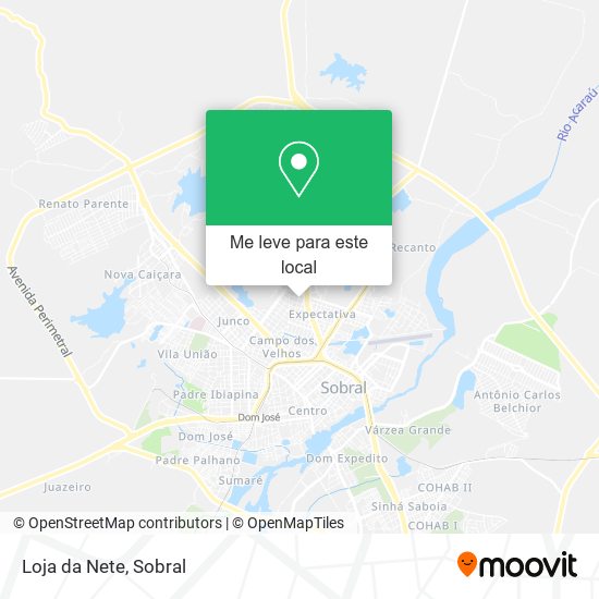 Loja da Nete mapa