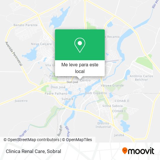 Clinica Renal Care mapa