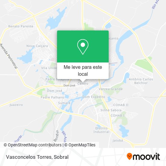 Vasconcelos Torres mapa