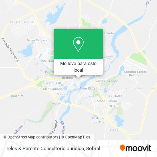 Teles & Parente Consultorio Juridico mapa