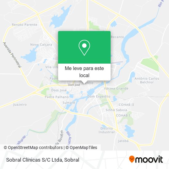 Sobral Clínicas S/C Ltda mapa