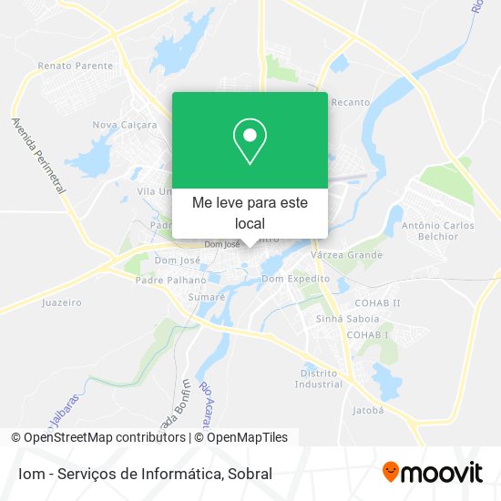 Iom - Serviços de Informática mapa