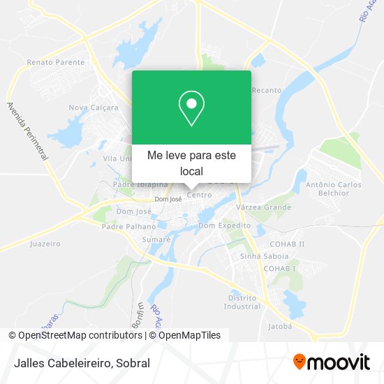 Jalles Cabeleireiro mapa