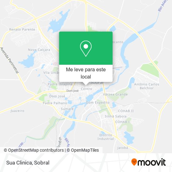 Sua Clinica mapa