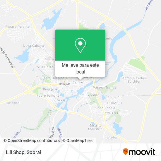 Lili Shop mapa