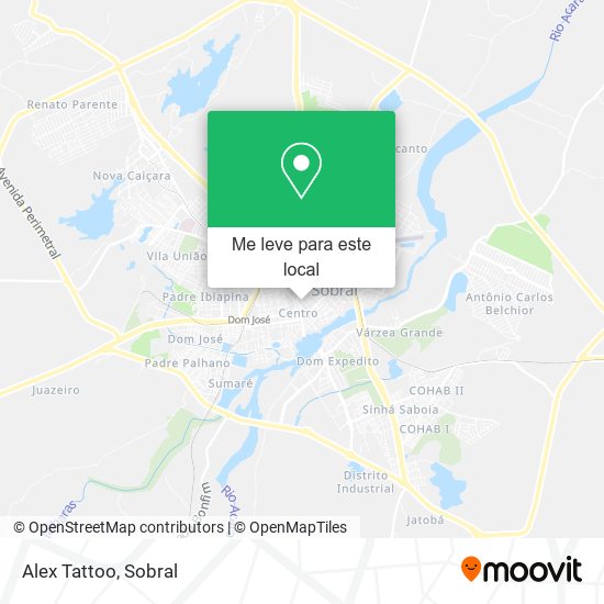 Alex Tattoo mapa