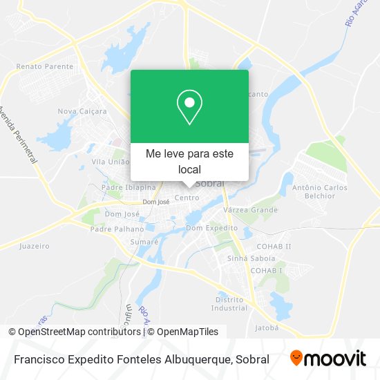 Francisco Expedito Fonteles Albuquerque mapa