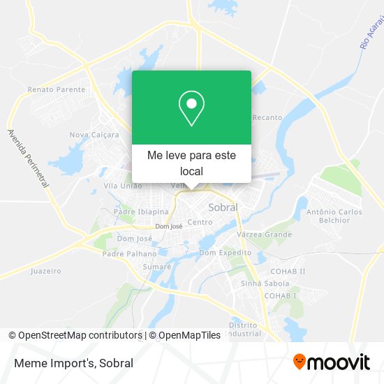 Meme Import's mapa