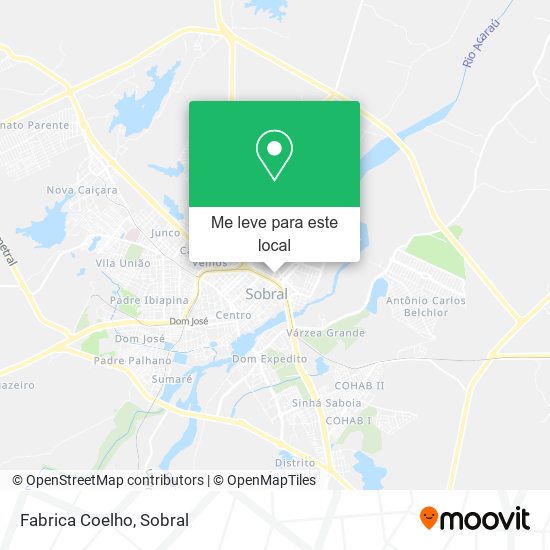 Fabrica Coelho mapa