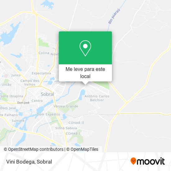 Vini Bodega mapa