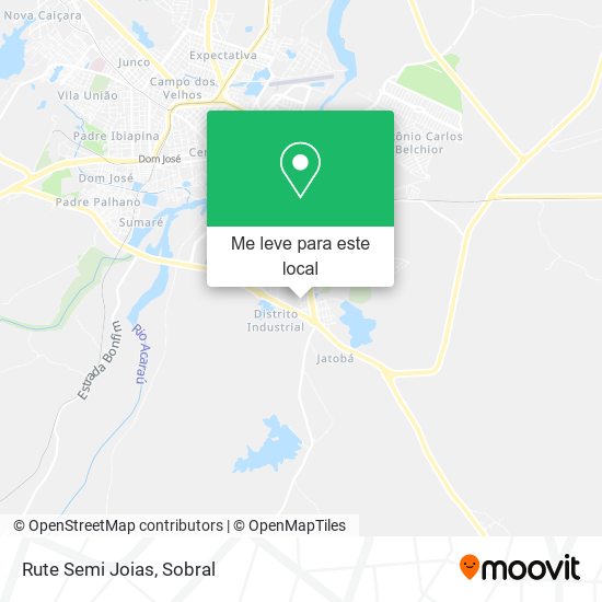 Rute Semi Joias mapa