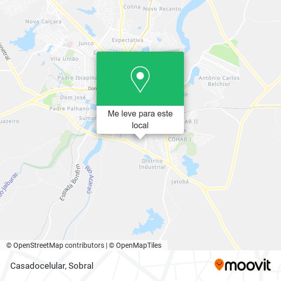 Casadocelular mapa
