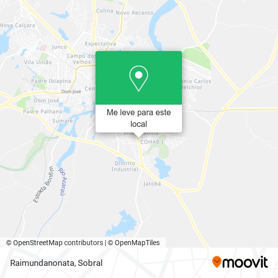 Raimundanonata mapa