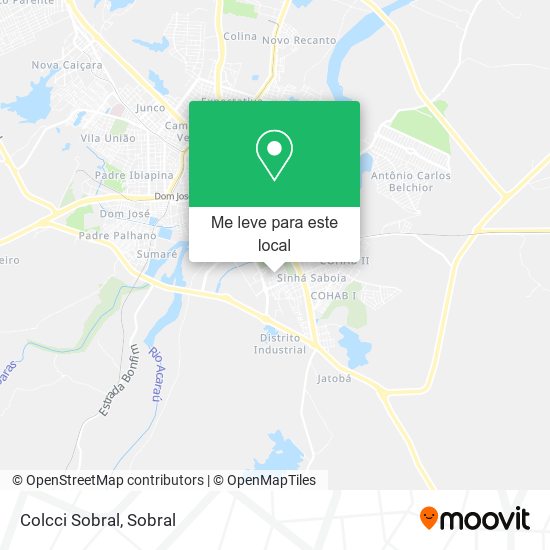 Colcci Sobral mapa