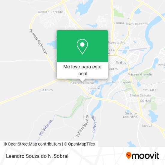 Leandro Souza do N mapa