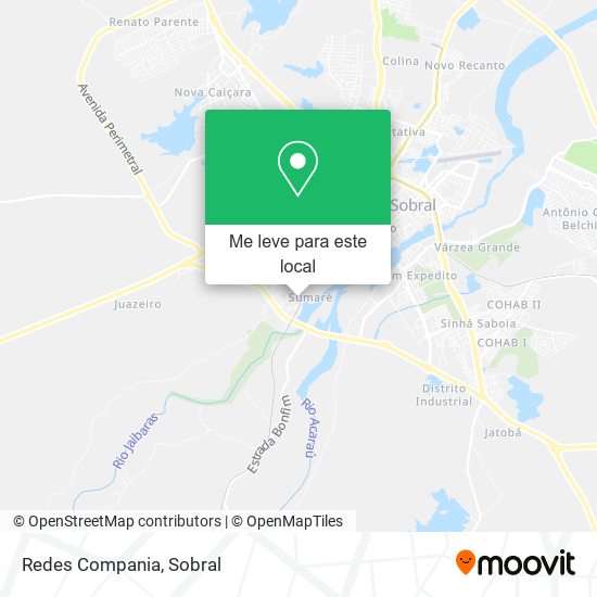 Redes Compania mapa