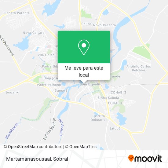 Martamariasousaal mapa