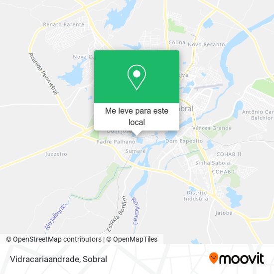 Vidracariaandrade mapa