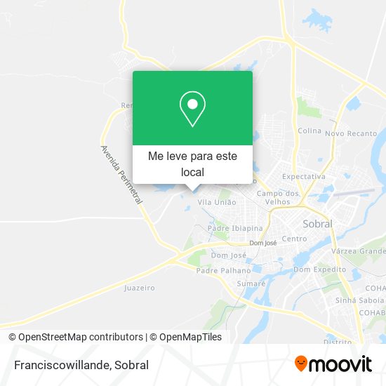 Franciscowillande mapa