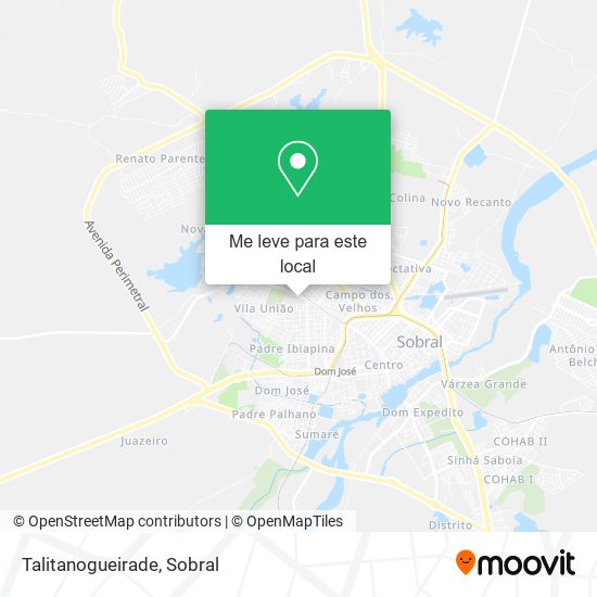 Talitanogueirade mapa