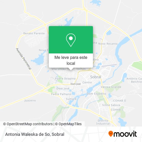 Antonia Waleska de So mapa