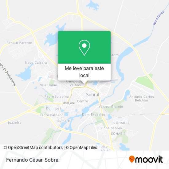 Fernando César mapa