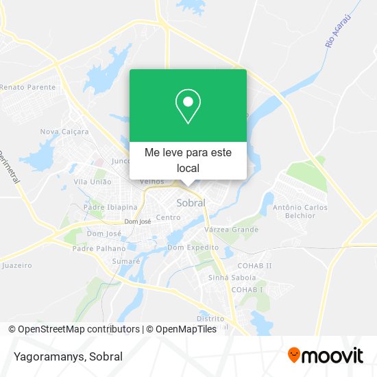 Yagoramanys mapa