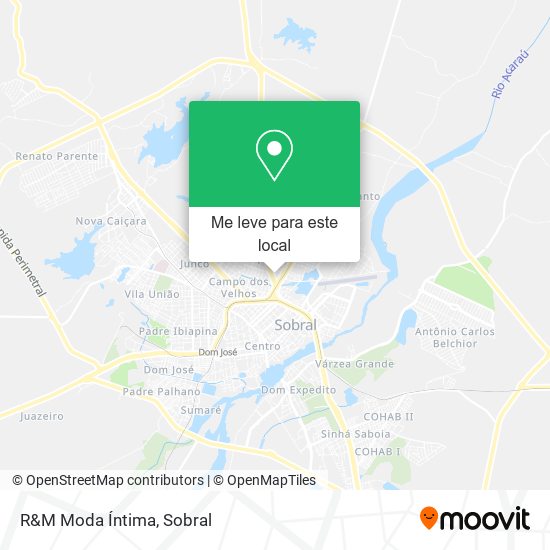 R&M Moda Íntima mapa