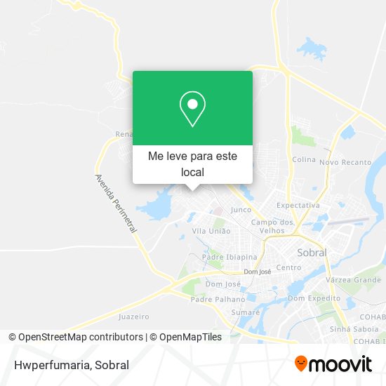 Hwperfumaria mapa