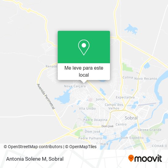 Antonia Solene M mapa