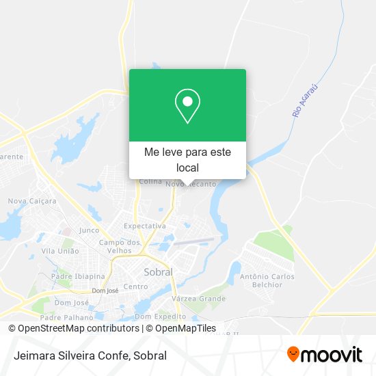 Jeimara Silveira Confe mapa