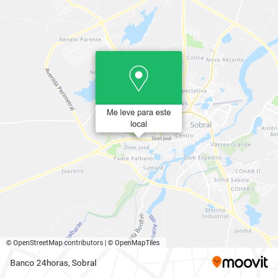 Banco 24horas mapa