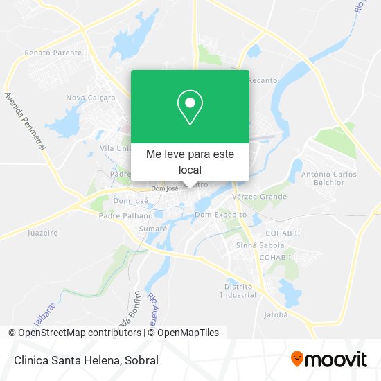 Clinica Santa Helena mapa