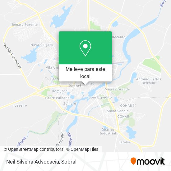Neil Silveira Advocacia mapa