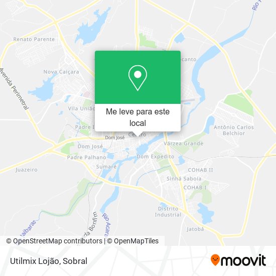 Utilmix Lojão mapa