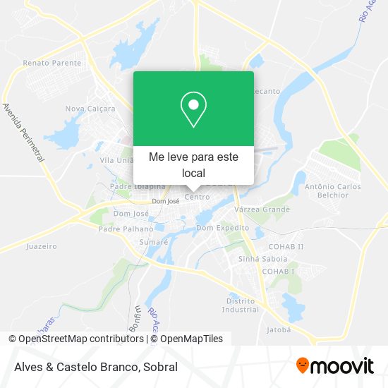 Alves & Castelo Branco mapa