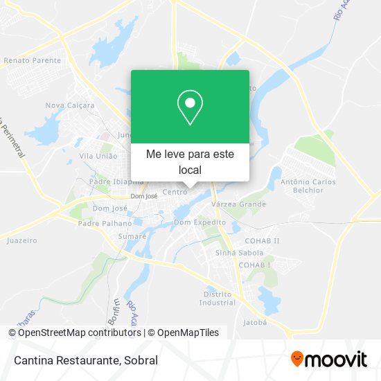 Cantina Restaurante mapa