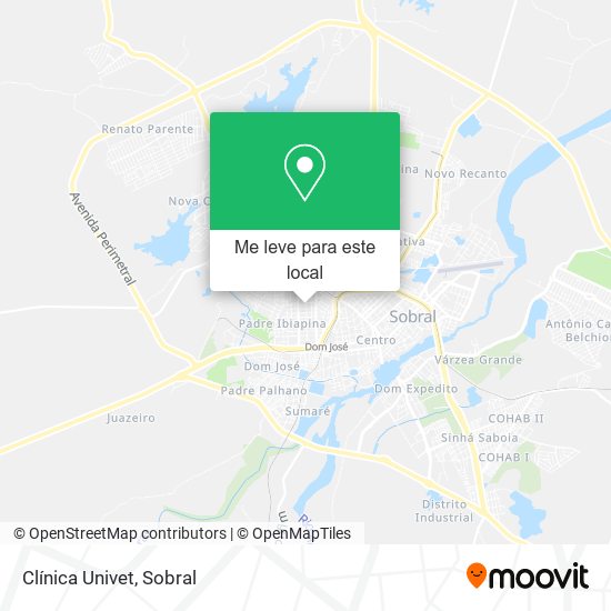 Clínica Univet mapa