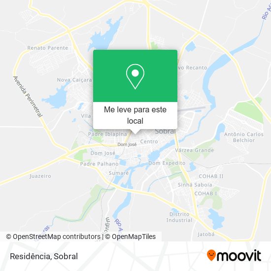 Residência mapa