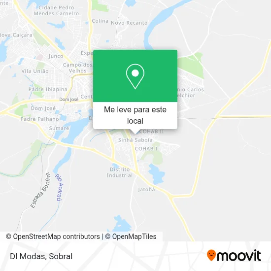 Dl Modas mapa